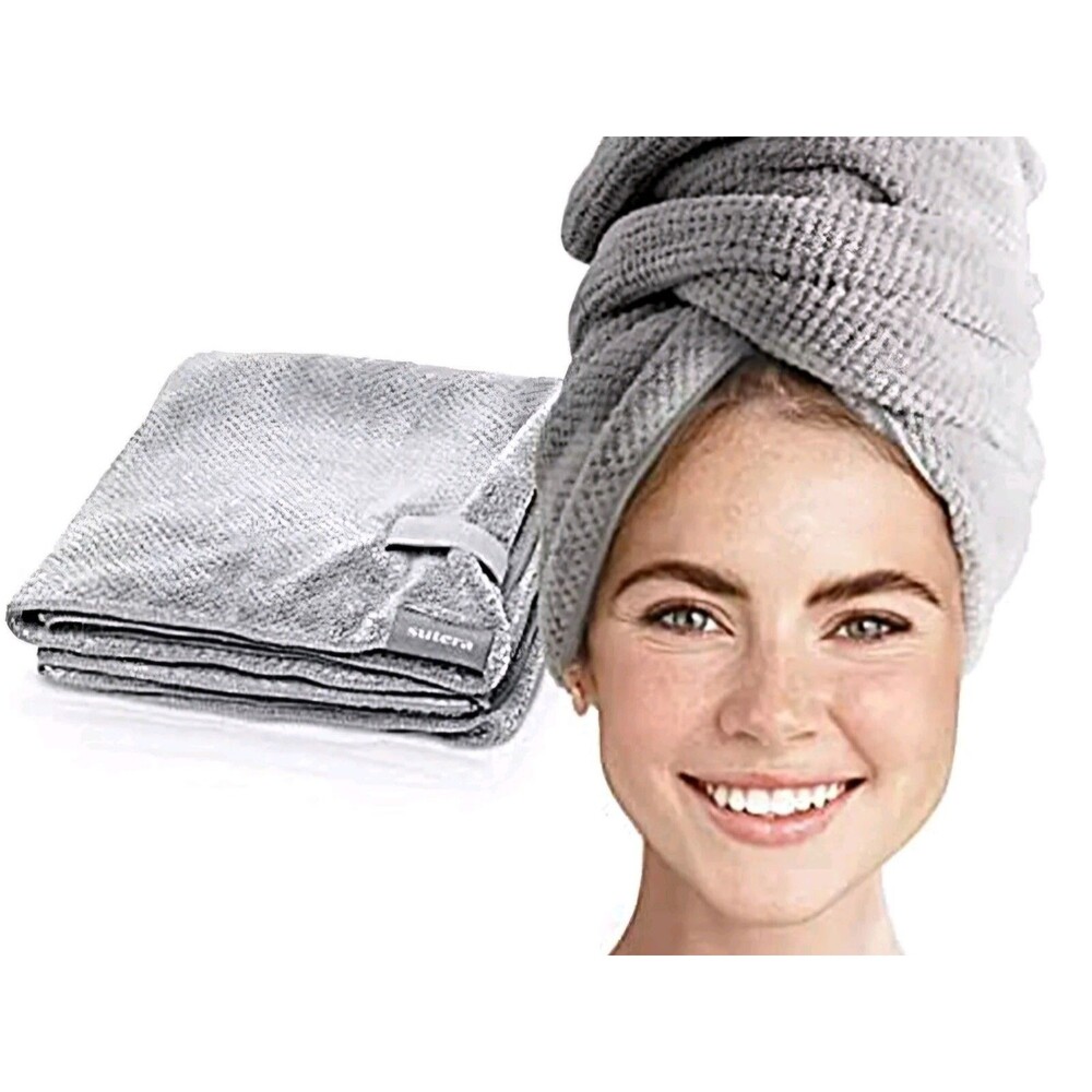Microfiber Hair Towel Wrap Super Absorbent Quick Dry Turban for Women 1 Pack